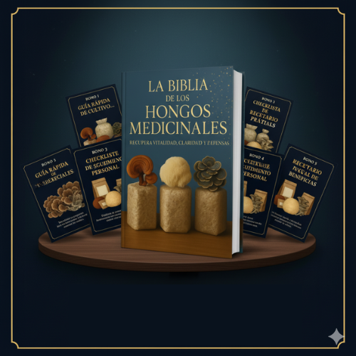 La Biblia de los Hongos Adaptógenos + 10 Bonos de Regalo